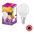 Antibakterielle LED-Glühbirne P40 E14/4,9W/230V 2700K - Osram