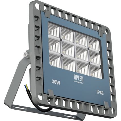 APLED - LED-Außenflutlicht PRO LED/30W/230V IP66 3000lm 6000K