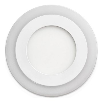 APLED - LED Badezimmer-Deckenleuchte RONDO DUO LED/4W + LED/12W/230V IP41 3000/4000K Ø 19,5 cm Weiß