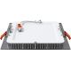 APLED - LED-Badezimmer-Einbauleuchte SQUARE LED/12W/230V IP41 170x170 mm