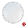 APLED - LED Deckenleuchte LENS R TRICOLOR LED/18W/230V IP41 2700 - 6500K + Notlicht