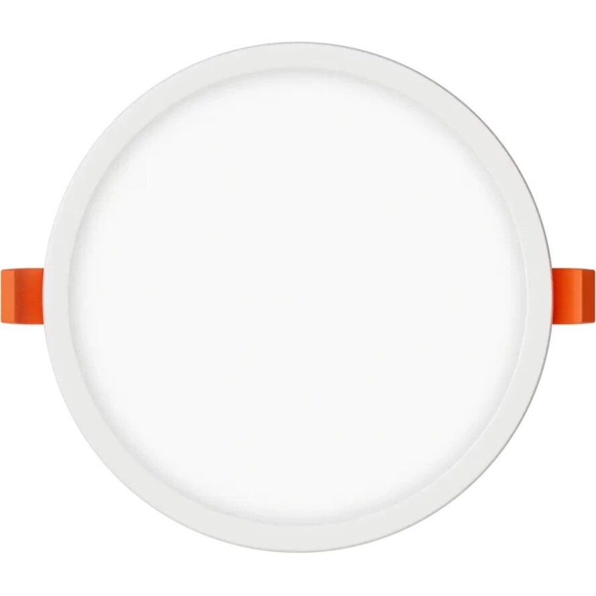 APLED - LED-Einbauleuchte RONDO SLIM LED/16W/230V d 15 cm weiß