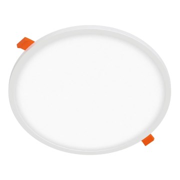 APLED - LED-Einbauleuchte RONDO SLIM LED/30W/230V d 22 cm weiß