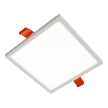 APLED - LED-Einbauleuchte SQUARE SLIM LED/16W/230V 14,5x14,5 cm weiß