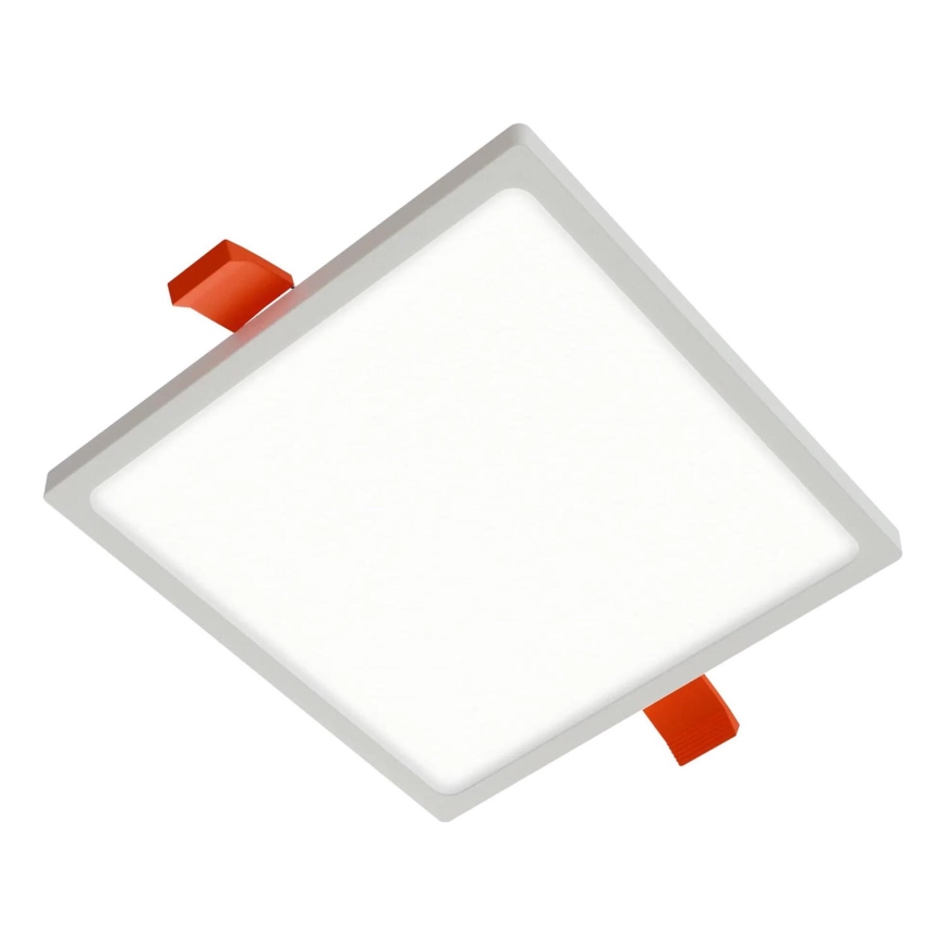 APLED - LED-Einbauleuchte SQUARE SLIM LED/16W/230V 14,5x14,5 cm weiß