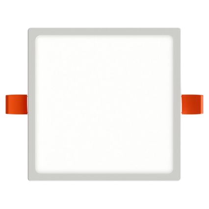 APLED - LED-Einbauleuchte SQUARE SLIM LED/16W/230V 14,5x14,5 cm weiß