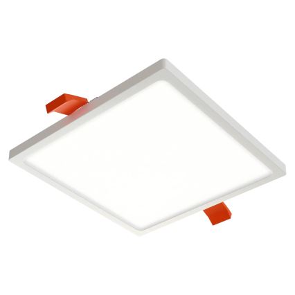 APLED - LED-Einbauleuchte SQUARE SLIM LED/16W/230V 14,5x14,5 cm weiß