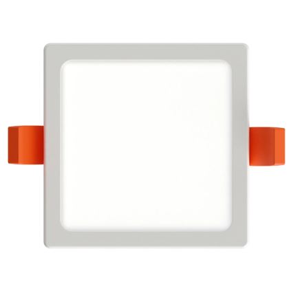 APLED - LED-Einbauleuchte SQUARE SLIM LED/8W/230V 9x9 cm weiß