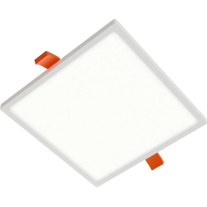 APLED - LED-Einbauleuchte SQUARE SLIM LED/8W/230V 9x9 cm weiß
