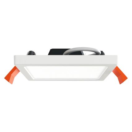 APLED - LED-Einbauleuchte SQUARE SLIM LED/8W/230V 9x9 cm weiß