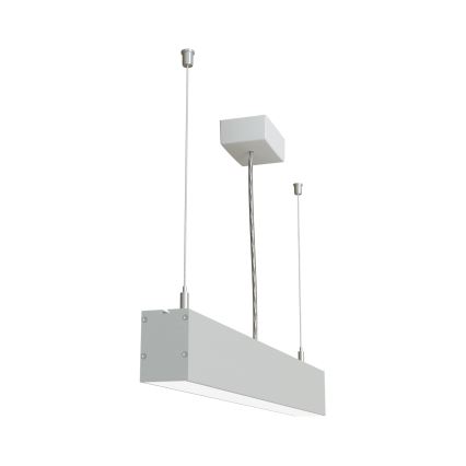 APLED –  LED-Hängeleuchte an Schnur LOOK LED/23W/230V 4000K 60 cm silbern