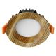 APLED - LED-Einbauleuchte RONDO WOODLINE LED/3W/230V 3000K d 9 cm Esche Massivholz