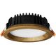 APLED - LED-Einbauleuchte RONDO WOODLINE LED/6W/230V 3000K d 15 cm Eiche Massivholz