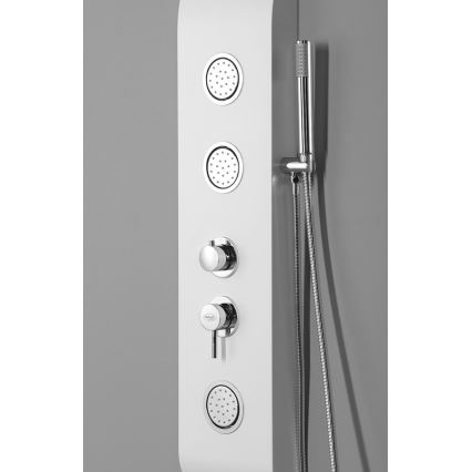 Aqualine - Duschpaneel YUKI mattweiß