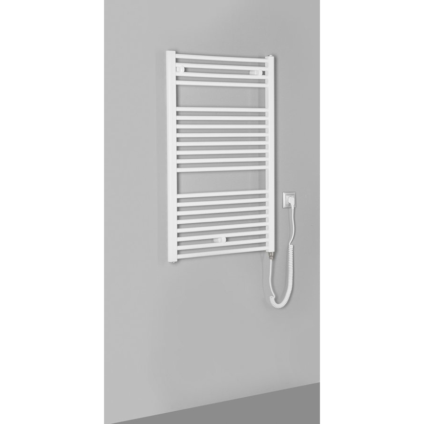 Aqualine - Elektrischer Badheizkörper DIRECT-E 400 W 96×60 cm weiß