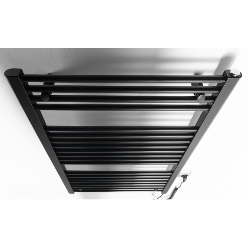 Aqualine - Elektrischer Badheizkörper DIRECT-E 400W 96x60 cm matt schwarz