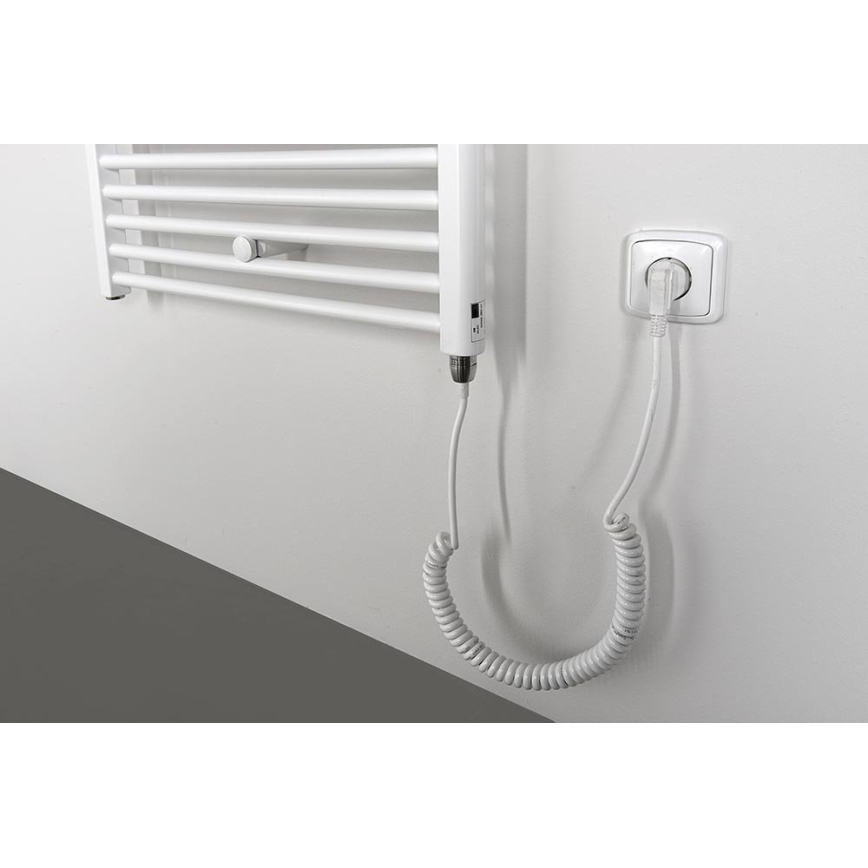 Aqualine - Elektrischer Badheizkörper DIRECT-E 600W 132x60 cm weiß