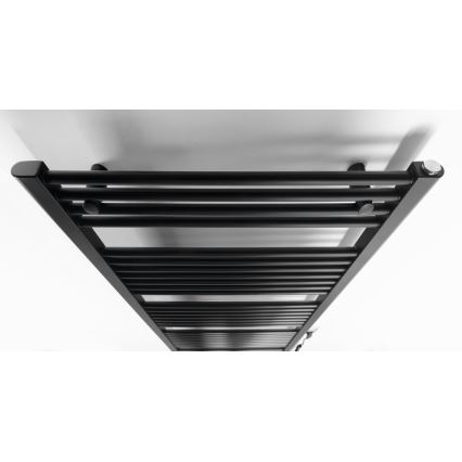 Aqualine - Elektrischer Badheizkörper DIRECT-E 800W 168x60 cm matt schwarz