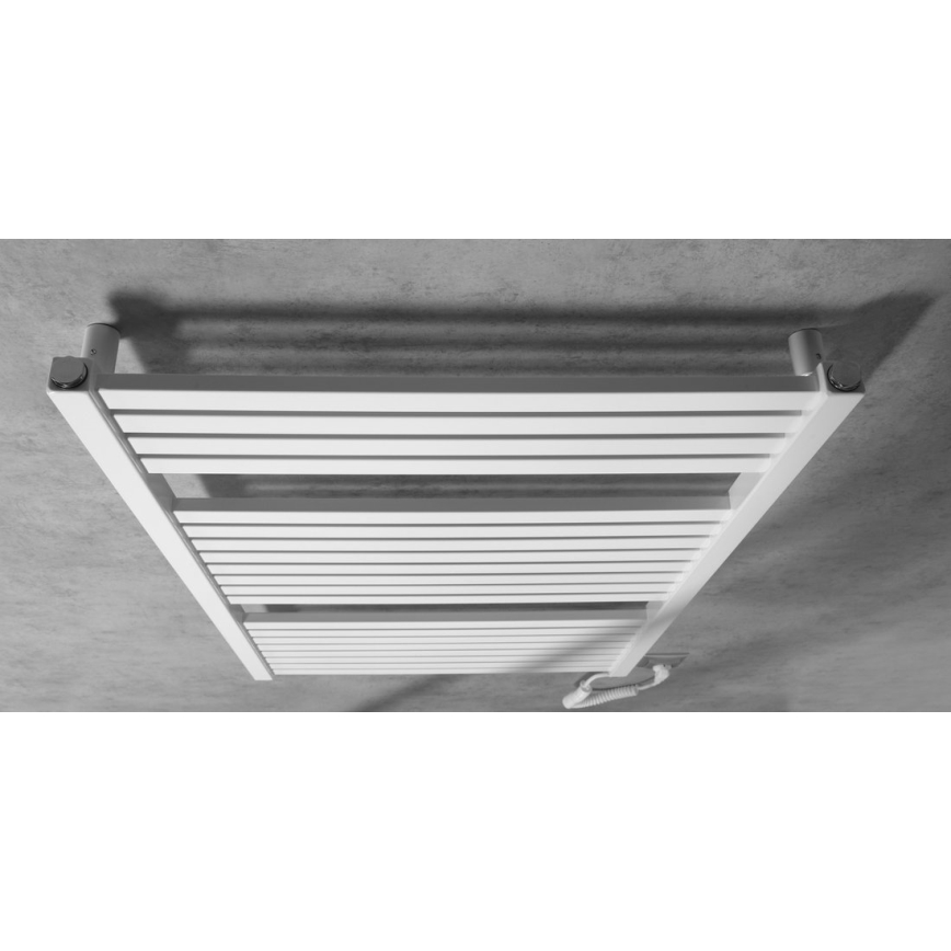 Aqualine - Elektrischer Badheizkörper TONDI-E 400W 97x60 cm weiß