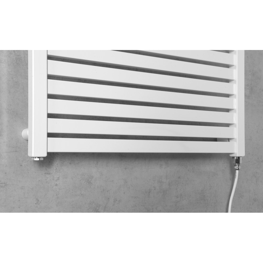 Aqualine - Elektrischer Badheizkörper TONDI-E 400W 97x60 cm weiß
