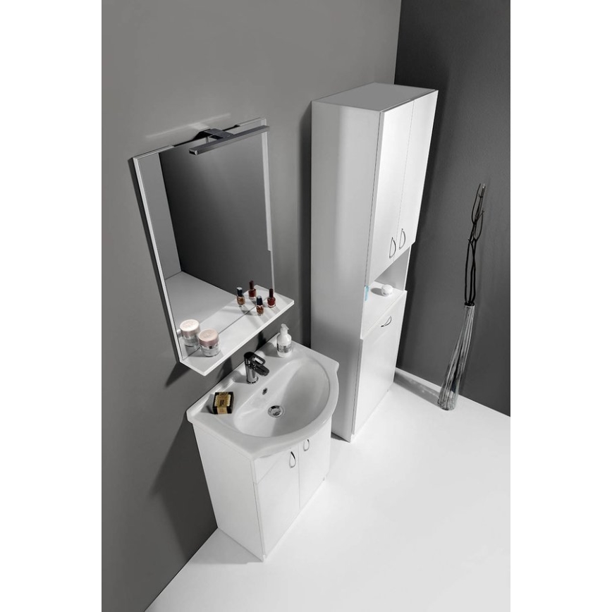 Aqualine - Spiegel BETA 50x70 cm weiß