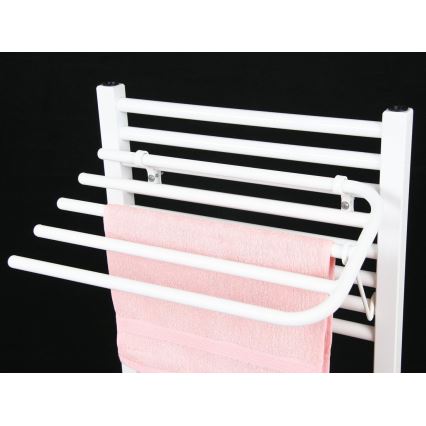 Aqualine - Towel Schiene für heating element 60 cm weiß