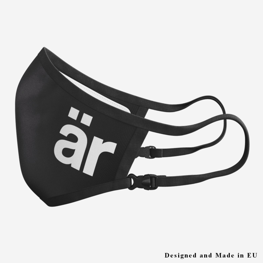 ÄR Antivirale Atemschutzmaske - Big Logo L - ViralOff 99% - effektiver als FFP2