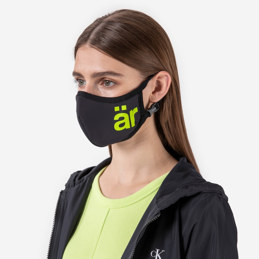 ÄR Antivirale Atemschutzmaske - Big Logo M - ViralOff 99% - effektiver als FFP2