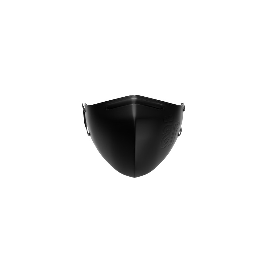 ÄR Antivirale Atemschutzmaske - Big Logo M - ViralOff® 99% - wirksamer als FFP2 schwarz 5St.