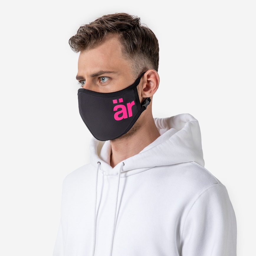 ÄR Antivirale Atemschutzmaske - Big Logo S - ViralOff® 99% - wirksamer als FFP2