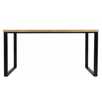 Arbeitstisch BLAT 160x60 cm schwarz/braun