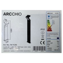 Arcchio - LED-Außenleuchte HAVIN LED/10,2W/230V + LED/6,8W/230V IP65