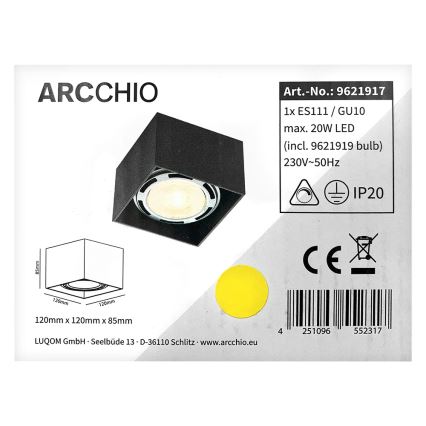 Arcchio - LED Strahler MABEL 1xGU10/ES111/11,5W/230V