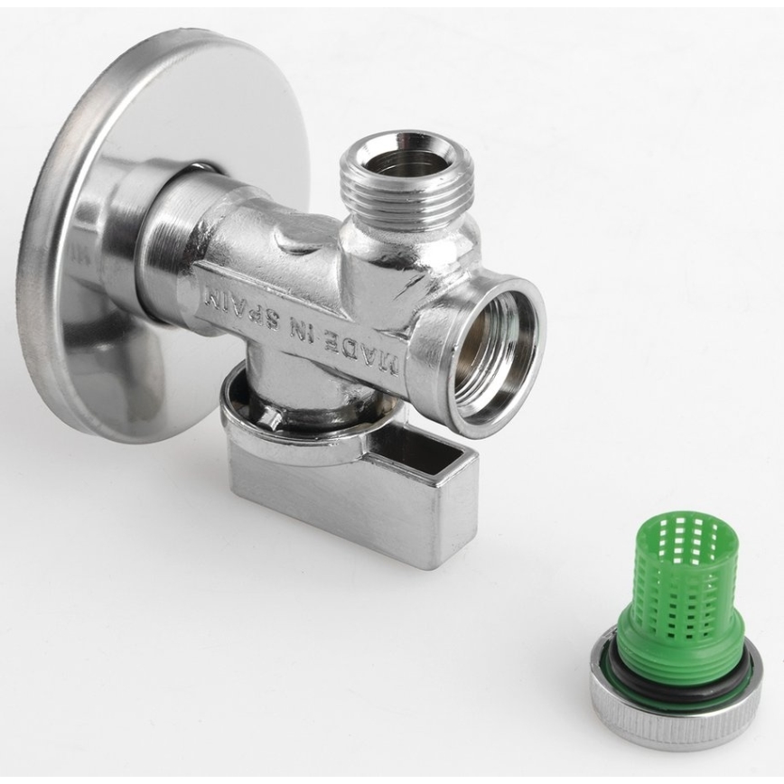 Arco - Eckventil mit Filter, glänzender Chrom