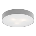 Argon 1187 - Deckenleuchte DARLING 3xE27/15W/230V Ø 45 cm grau