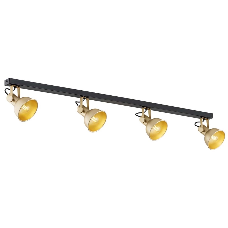 Argon 1801 - Strahler LENORA 4xE14/7W/230V golden/schwarz