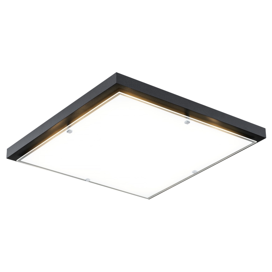 Argon 1826 - Deckenleuchte CARLSON 4xE27/15W/230V 60x60 cm schwarz
