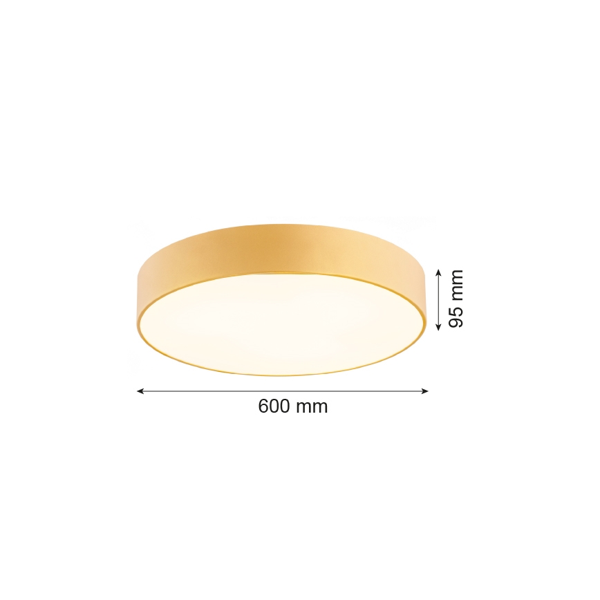 Argon 2081 - Deckenleuchte DARLING 5xE27/15W/230V Ø 60 cm gold
