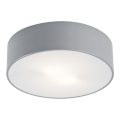 Argon 3080 - Deckenleuchte DARLING 2xE27/15W/230V Ø 25 cm grau