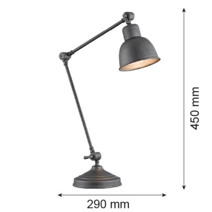 Argon 3195 - Tischleuchte EUFRAT 1xE27/15W/230V