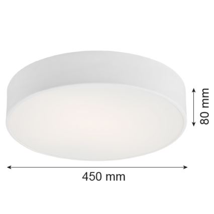 Argon 3568 - LED Deckenleuchte DARLING LED/35W/230V Ø 45 cm Weiß