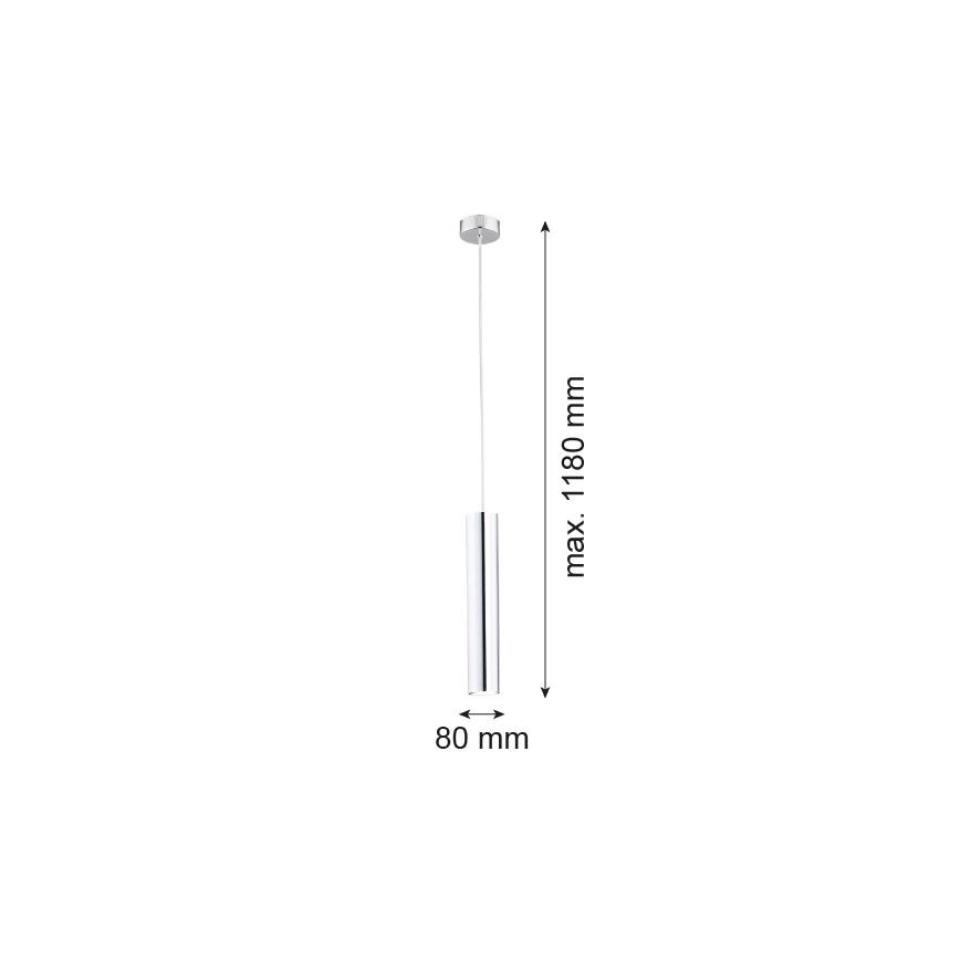 Argon 3628 - Decken-Hängeleuchte GOMERA 1xGU10/50W/230V