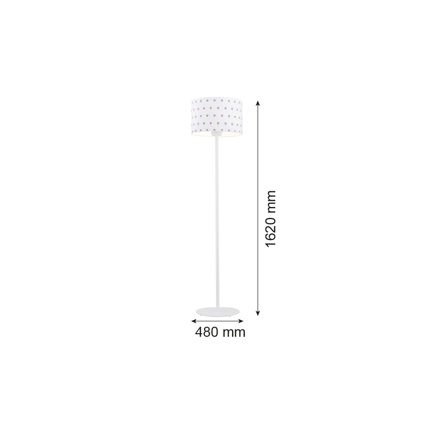Argon 4129 - Stehlampe MAGIC 1xE27/15W/230V weiß