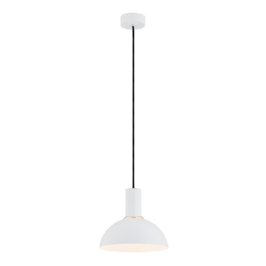 Argon 4220 - Hängeleuchte an Seil SINES 1xE27/15W/230V Ø 28 cm weiß