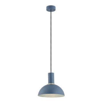 Argon 4221 - Hängeleuchte an Seil SINES 1xE27/15W/230V Ø 28 cm blau