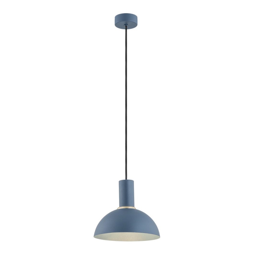 Argon 4221 - Hängeleuchte an Seil SINES 1xE27/15W/230V Ø 28 cm blau