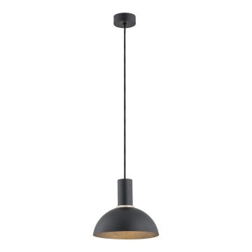 Argon 4222 - Hängeleuchte an Kabel SINES 1xE27/15W/230V Ø 28 cm schwarz