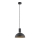 Argon 4222 - Hängeleuchte an Kabel SINES 1xE27/15W/230V Ø 28 cm schwarz