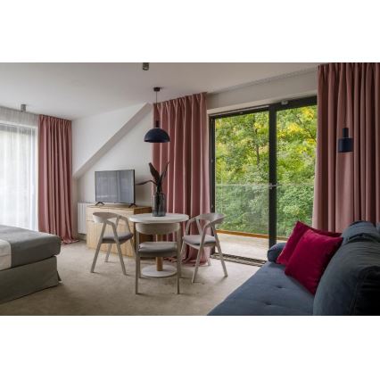 Argon 4222 - Hängeleuchte an Kabel SINES 1xE27/15W/230V Ø 28 cm schwarz