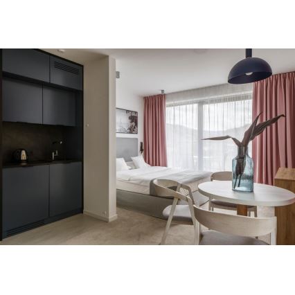 Argon 4222 - Hängeleuchte an Kabel SINES 1xE27/15W/230V Ø 28 cm schwarz